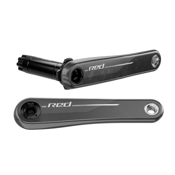 Sram MY24 Crankarmset Red 8-Bolt DUB 165mm natural carbon