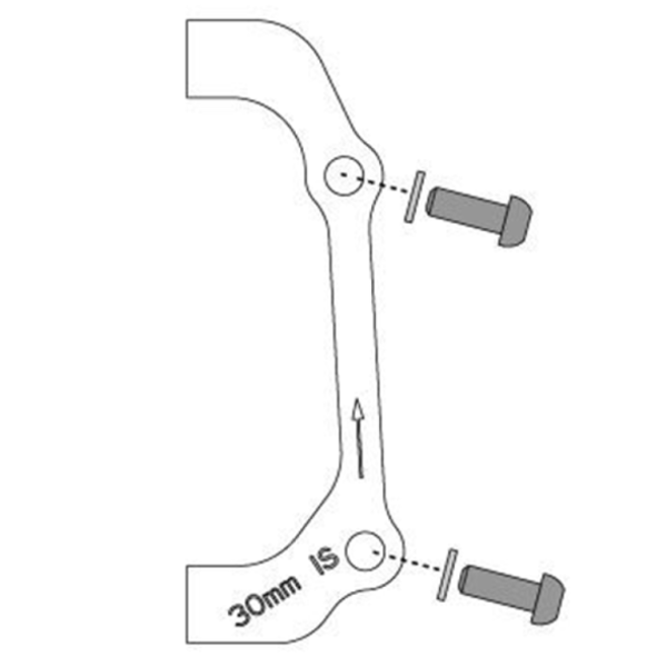 Sram IS Bracket - 30 IS N/A