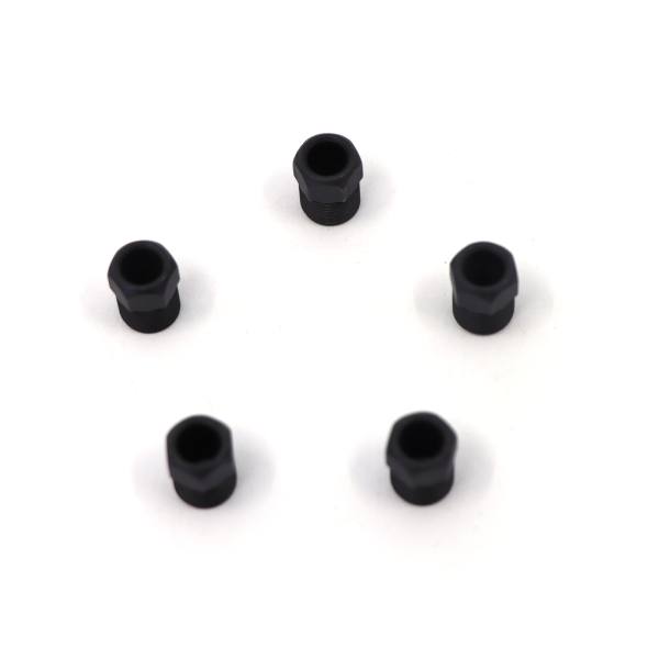 Sram Disc Brake Compression Hose Nut - Short, Qty 5 N/A