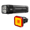 Knog Lichtset Blinder 900 & Blinder Square schwarz 