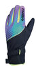 Chiba Kids Waterproof Gloves rainbow reflective/black L