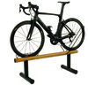 BiciSupport Ausstellungsständer horizontal für 1 Bike Nr. 202W schwarz + Holz 