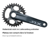 Shimano Kettenradgarnitur SLX FC-M7120 175 mm ohne Kettenblatt CL: 55 mm 