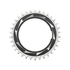 Sram Chainring Eagle AXS Transmission Power Meter Threaded 0mm Offset 34T black/silver