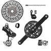 Sram Groupset XX Eagle AXS Transmission Brose/SRAM 165mm black/silver