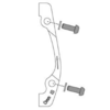 Sram IS Bracket - 0 IS (Front 160 / Rear 140) N/A